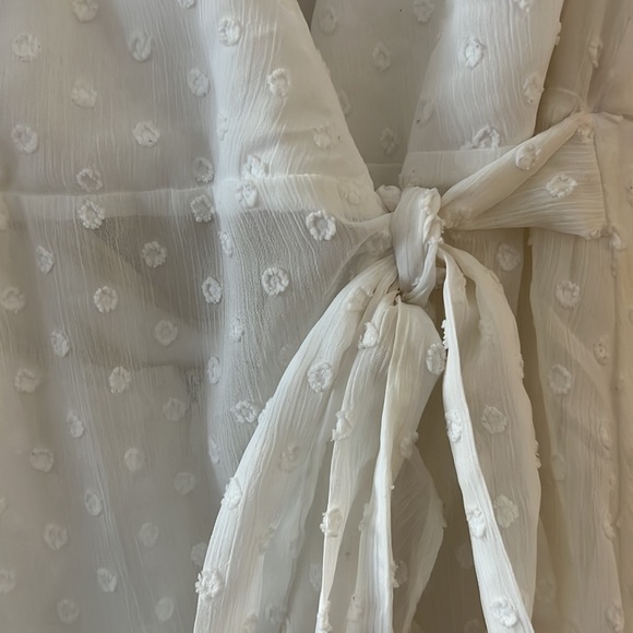 White polka dot romper from Red Dress - Picture 4 of 5